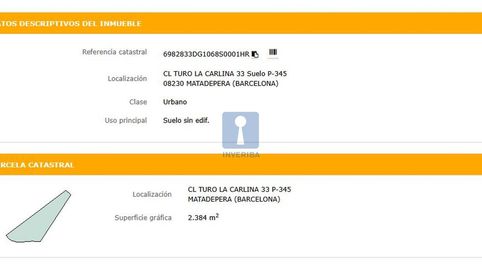 Suelo en venta en Calle Turo de la Carlina 33, Matadepera, Barcelona., immagine 5
