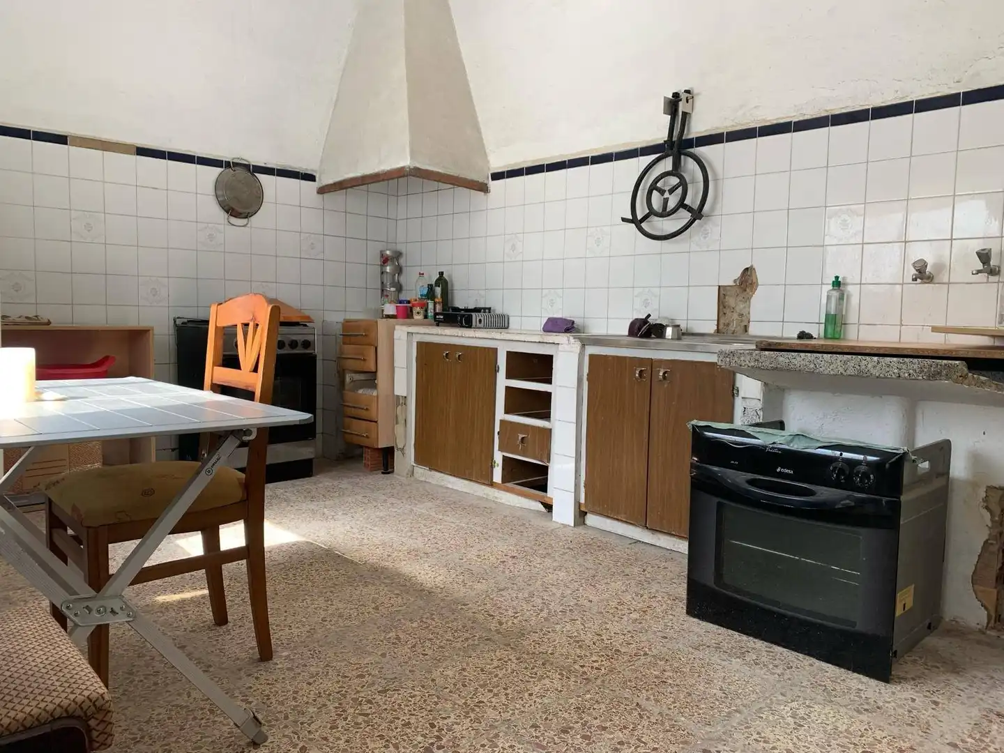 Cuina de Casa o xalet en venda en Carcaixent amb Jardí privat, Terrassa i Balcó