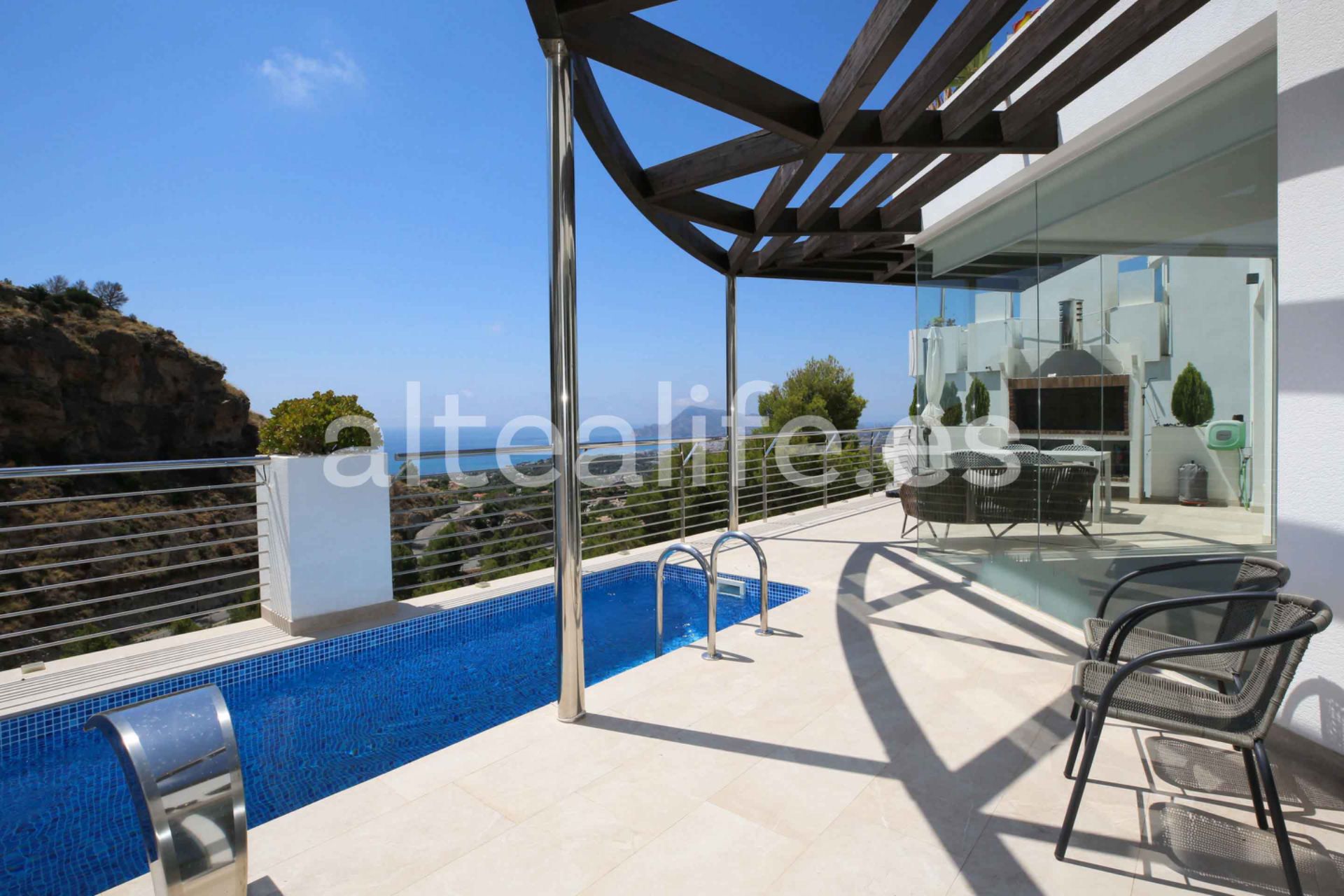 Terrace of House or chalet for sale in Altea  with Air Conditioner, Terrace and Storage room