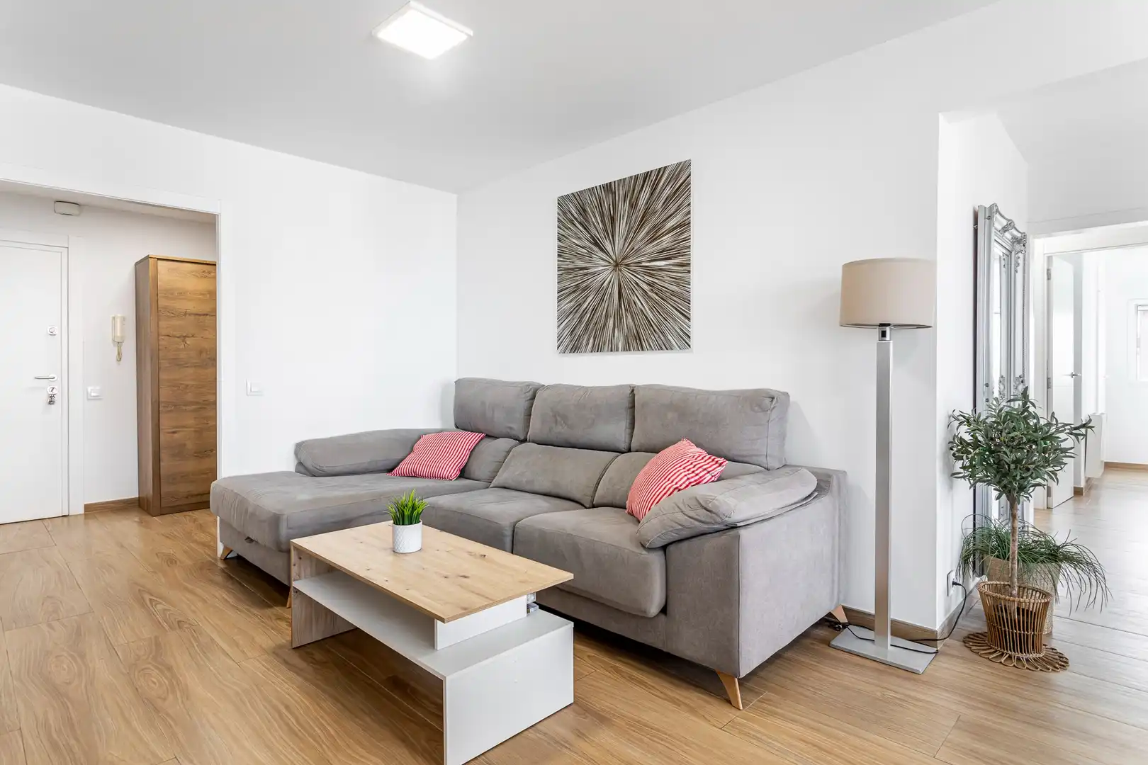 Living room of Flat for sale in Massamagrell  with Heating, Private garden and Storage room