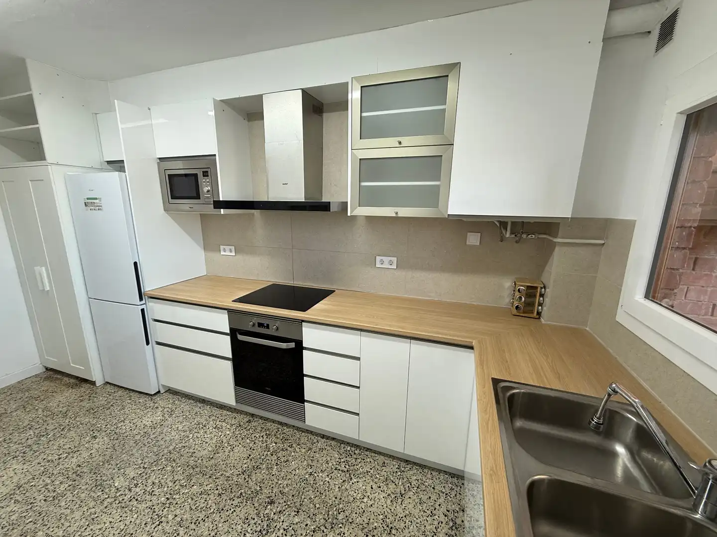 Kitchen of Flat for rent in Tàrrega  with Heating, Terrace and Storage room