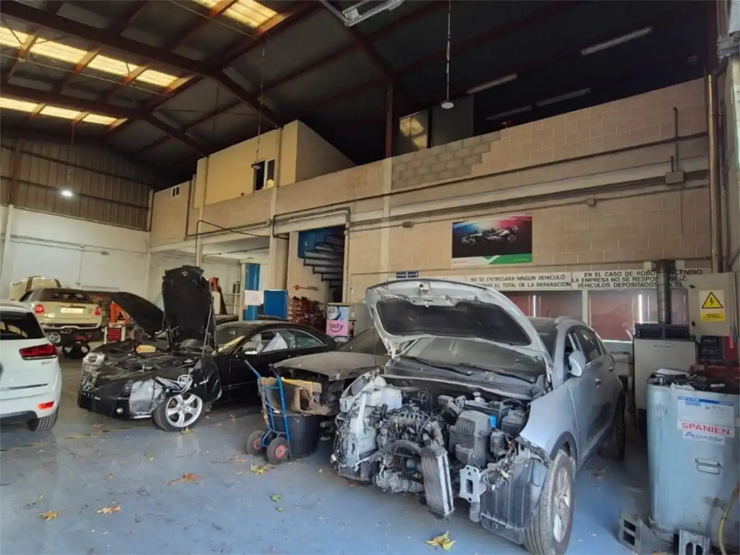 Parking de Nave industrial en venta en Moralzarzal