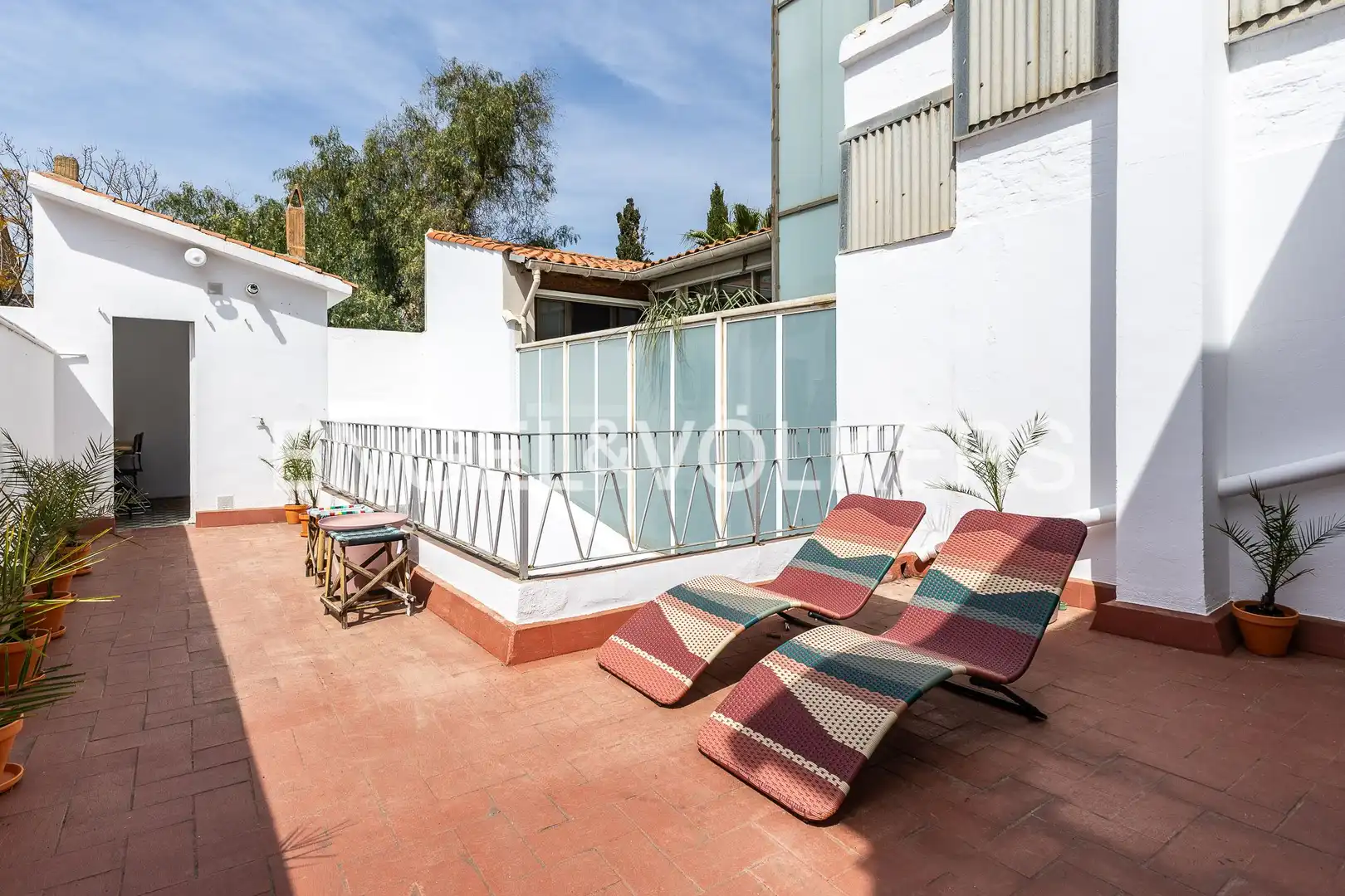Terraza de Casa o chalet en venta en Badalona con Aire acondicionado, Calefacción y Jardín privado