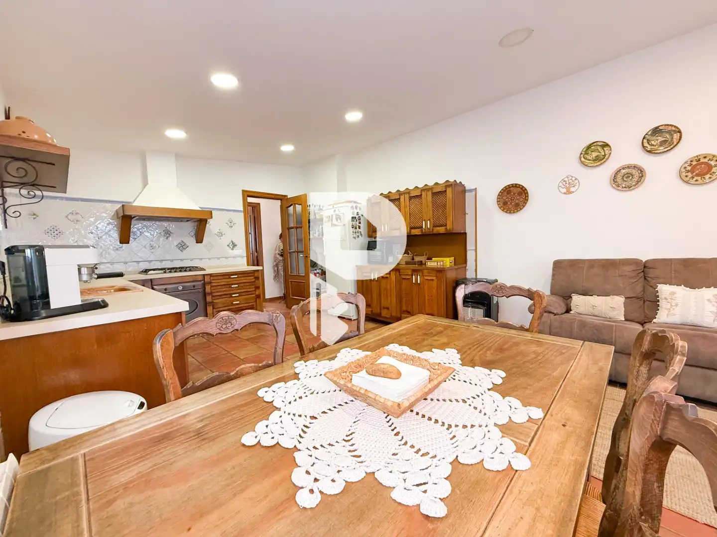 Kitchen of Houses for sale in Rubí  with Private garden, Terrace and Balcony