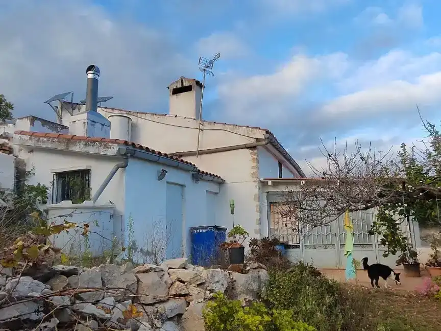 Vista exterior de Casa o xalet en venda en Sierra Engarcerán amb Balcó