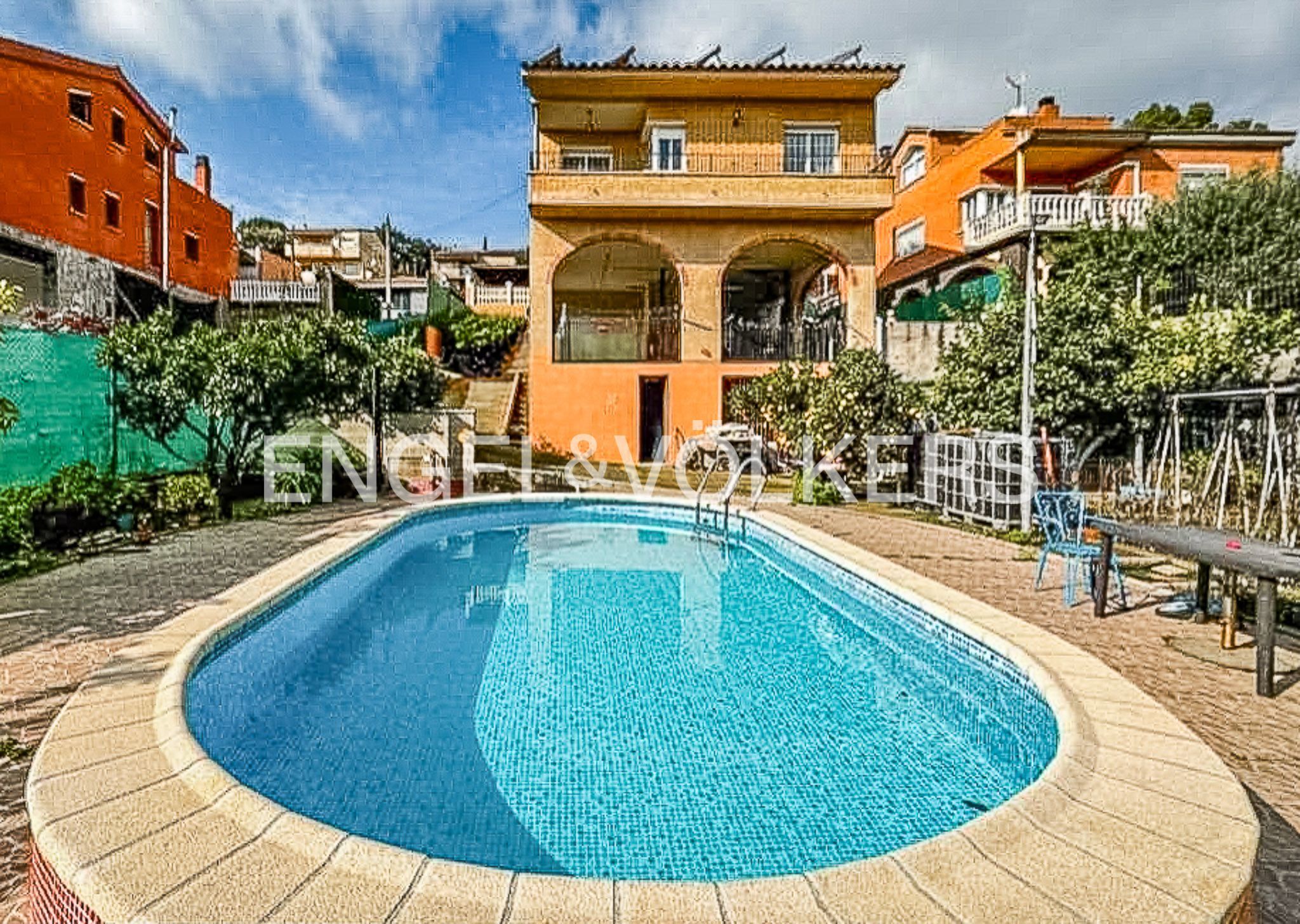 Vista exterior de Casa o chalet en venta en Sentmenat con Aire acondicionado, Calefacción y Jardín privado