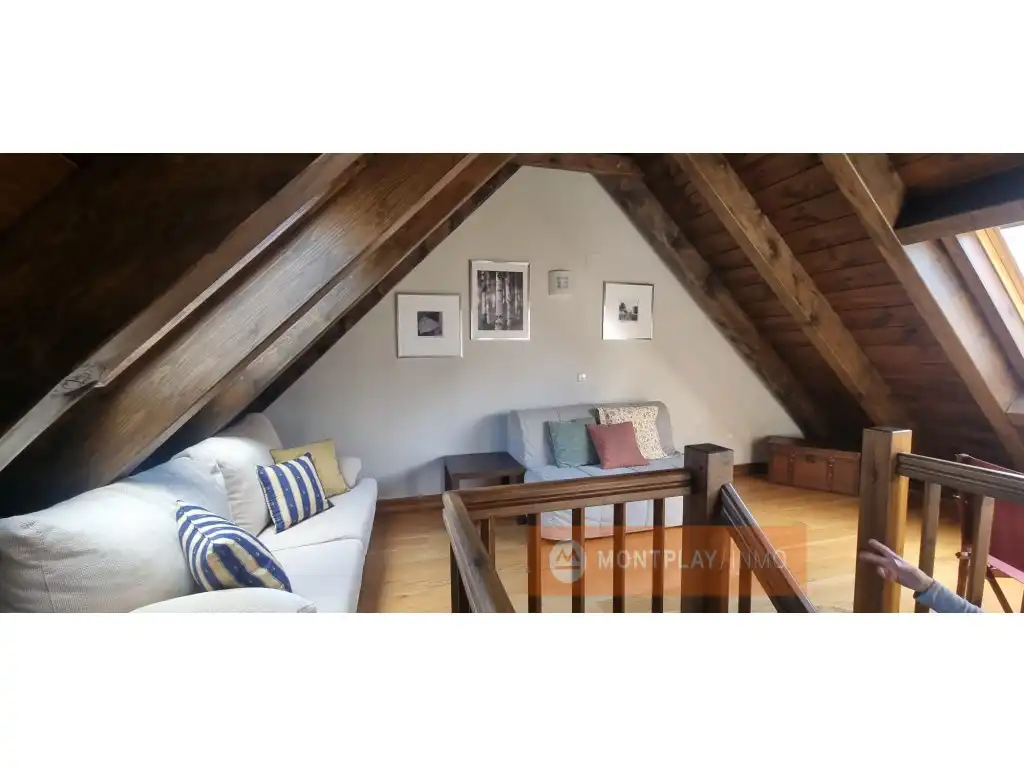 Sala de estar de Casa adosada en venta en Naut Aran
