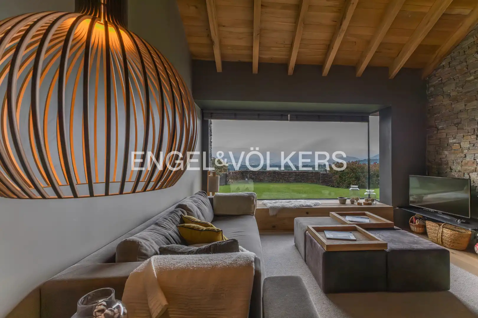 Sala de estar de Casa o chalet de alquiler en Bolvir con Calefacción, Jardín privado y Parquet