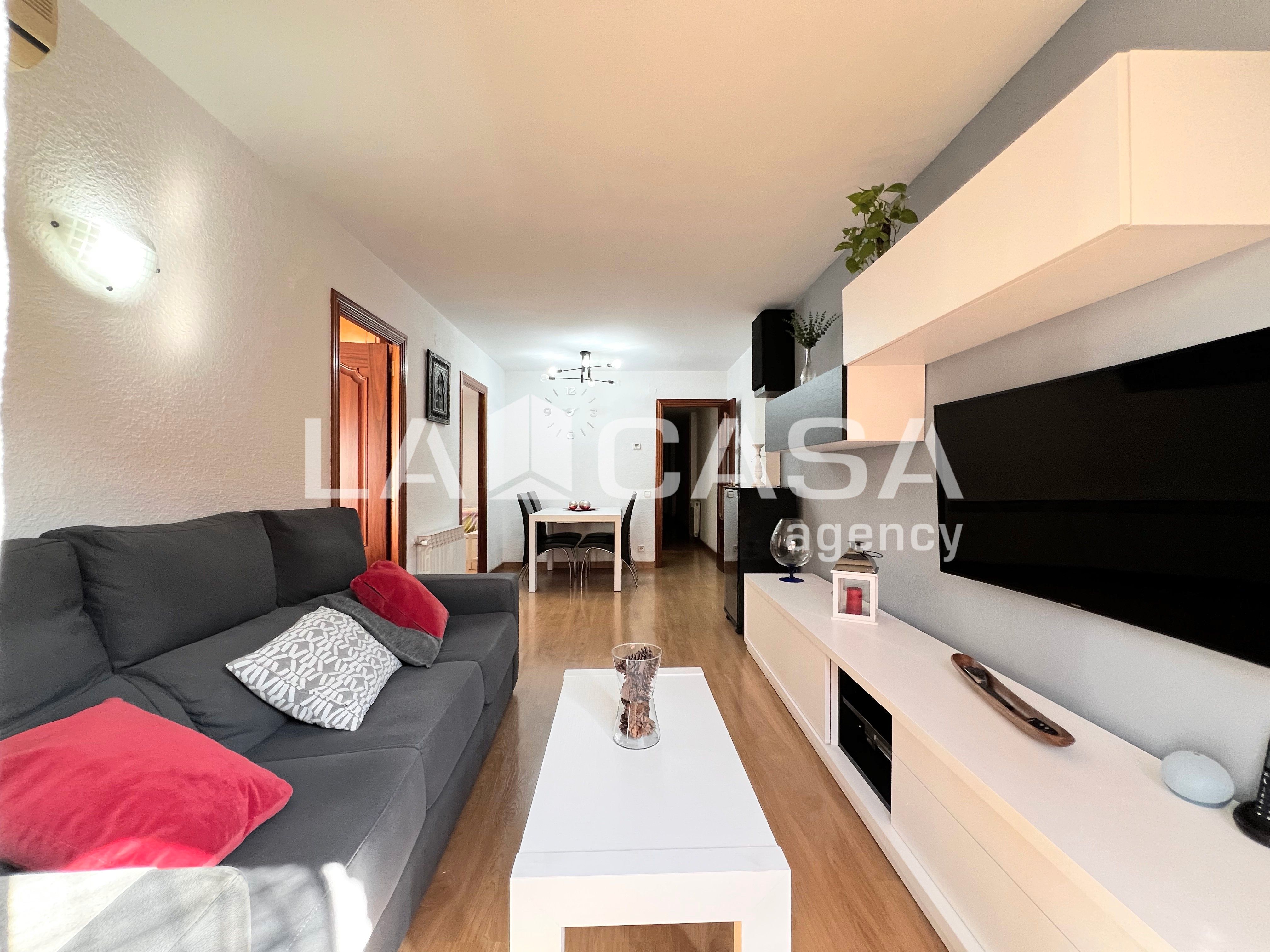 Living room of Flat for sale in Badalona  with Heating and Balcony