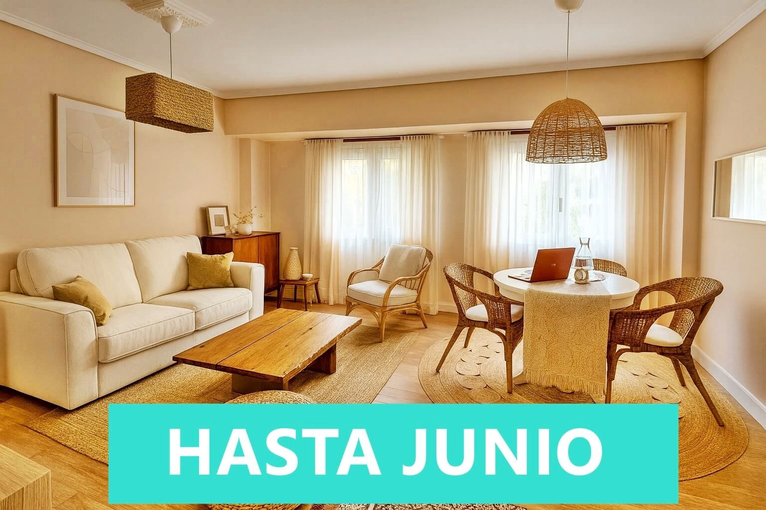 Living room of Flat to rent in Santander  with Furnished and Oven