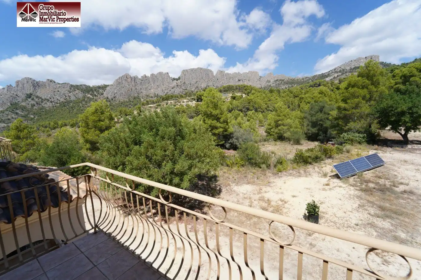 Xalet amb terrassa en venda a Finestrat Pueblo, imagen 13