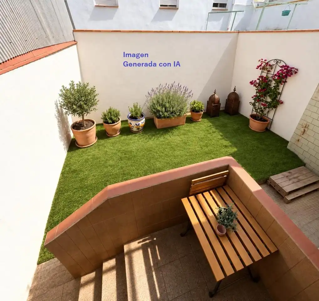 Terraza de Planta baja en venta en Terrassa
