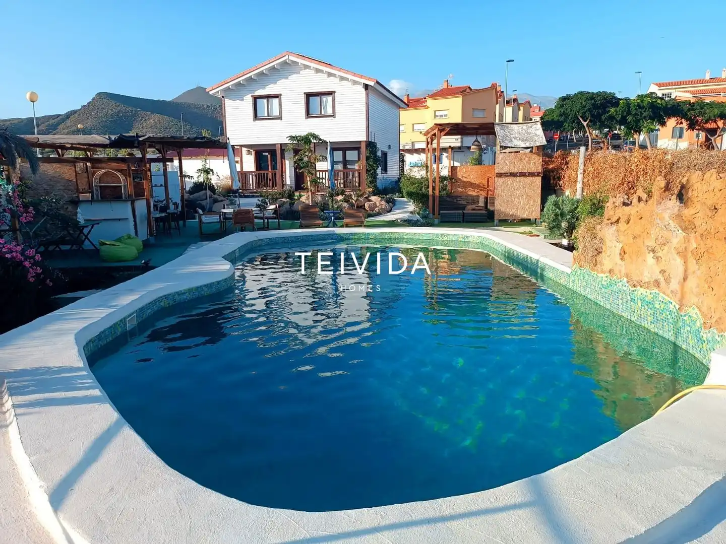 Piscina de Casa o xalet en venda en Granadilla de Abona amb Traster, Piscina i Moblat