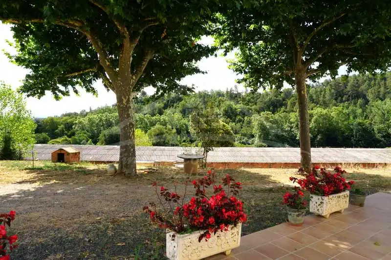 Jardí de Finca rústica en venda en Brunyola i Sant Martí Sapresa amb Calefacció, Jardí privat i Terrassa