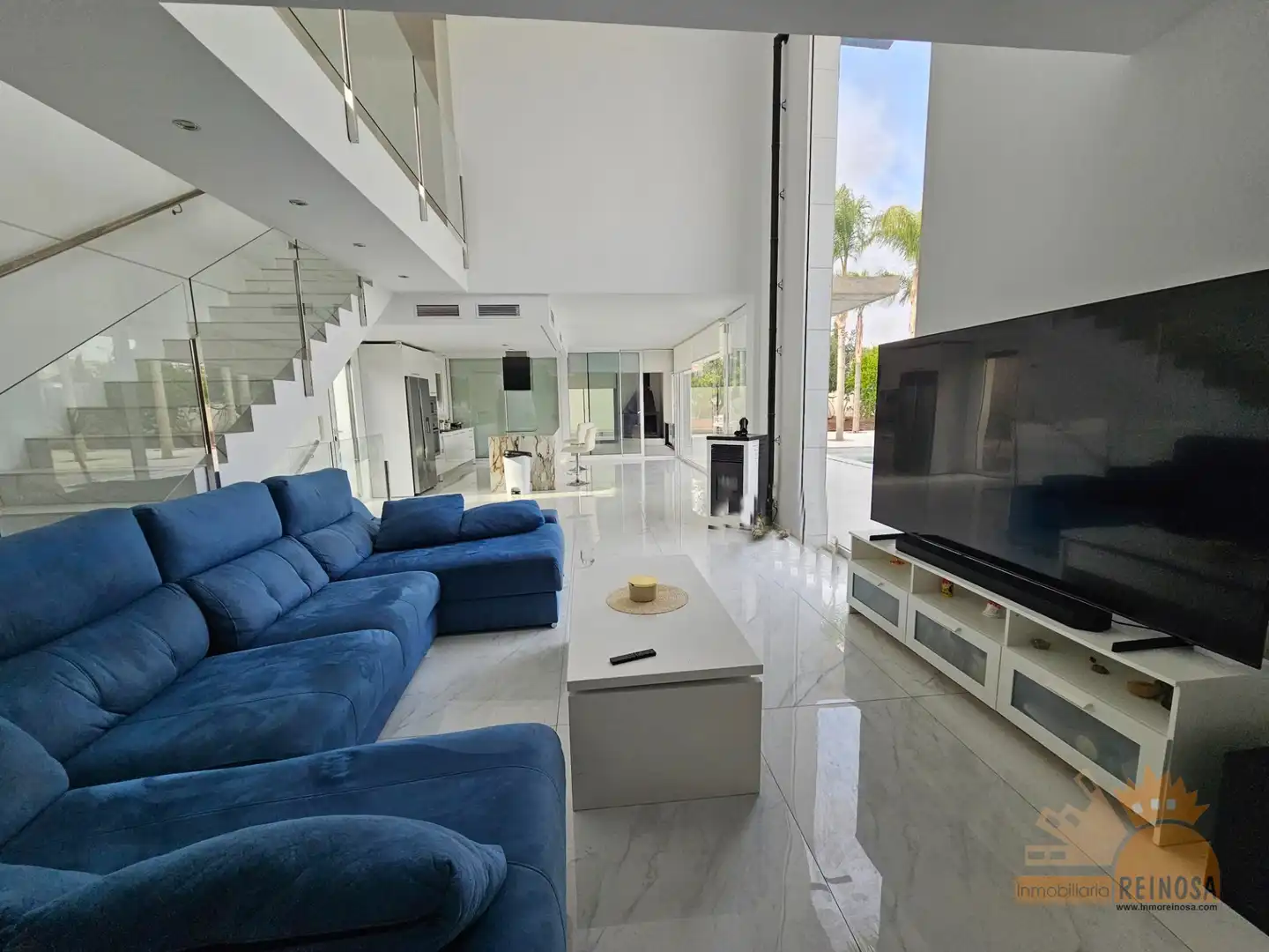 Sala de estar de Casa o chalet en venta en Molina de Segura con Aire acondicionado, Jardín privado y Terraza