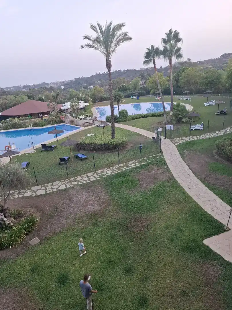Piscina de Apartamento en venta en Estepona con Aire acondicionado, Terraza y Piscina
