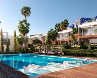 Swimming pool of House or chalet for sale in Marbella  with Air Conditioner, Heating and Terrace