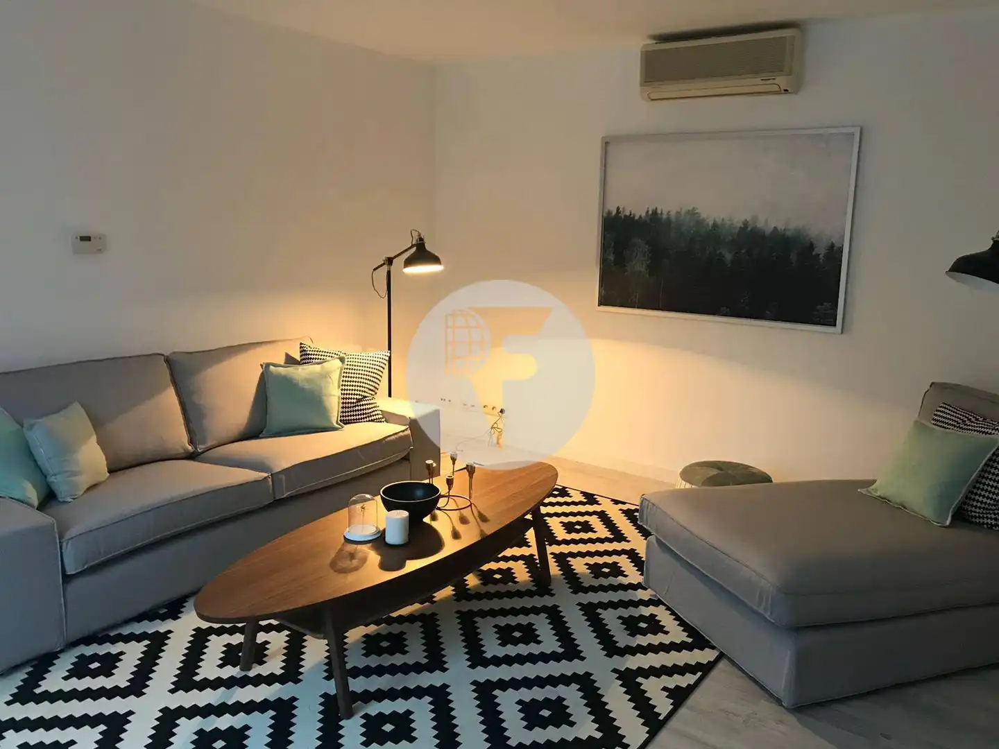 Living room of Flat for sale in  Palma de Mallorca  with Air Conditioner and Heating