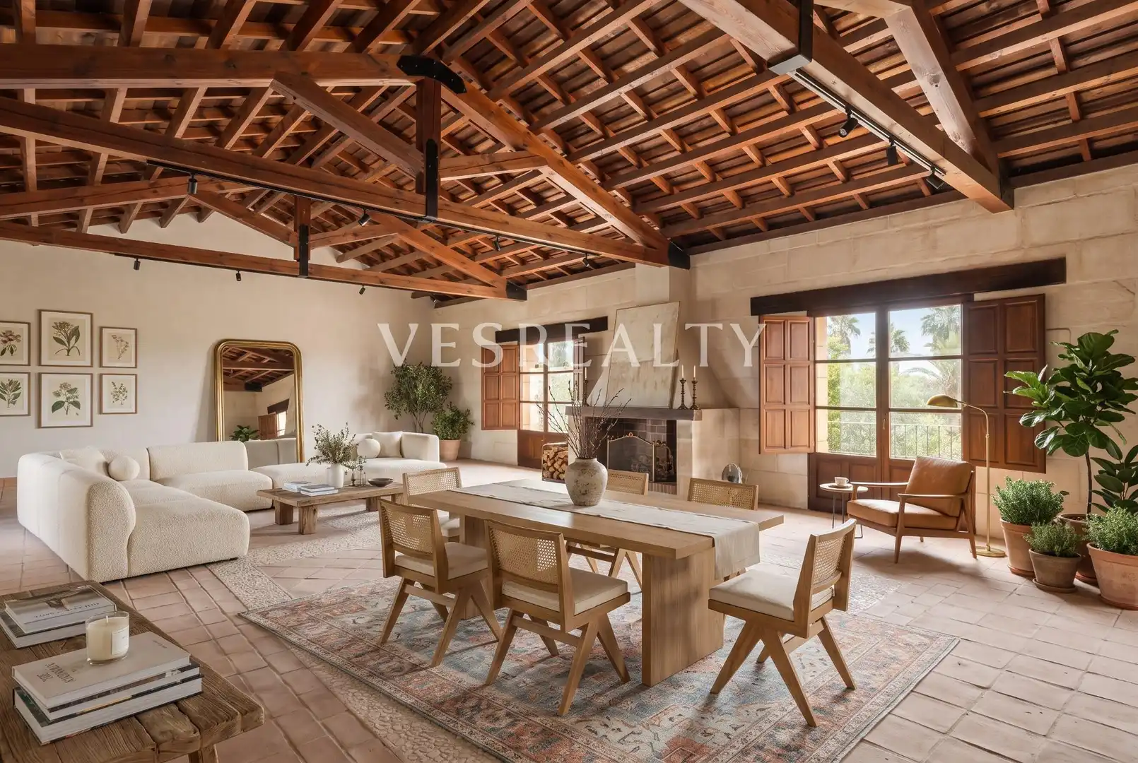 Sala d'estar de Casa o xalet en venda en Elche / Elx amb Aire condicionat, Calefacció i Jardí privat
