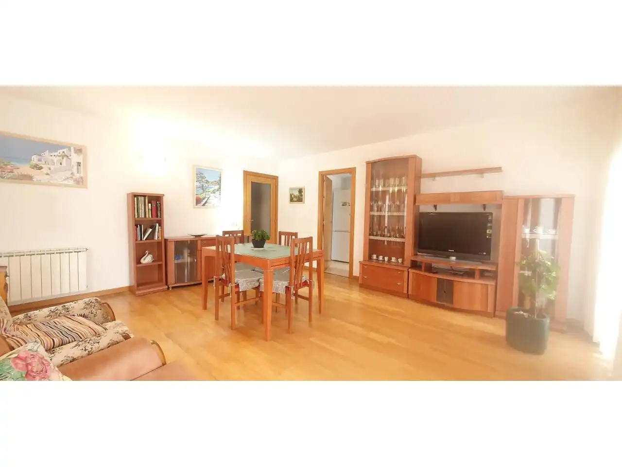 Living room of Flat for sale in Sant Vicenç de Castellet  with Heating, Parquet flooring and Storage room