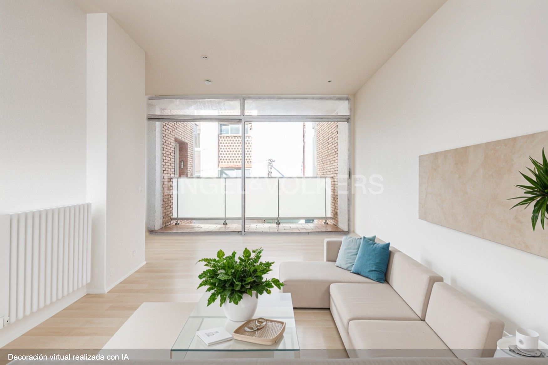 Living room of Apartment for sale in Sant Cugat del Vallès  with Heating, Terrace and Balcony