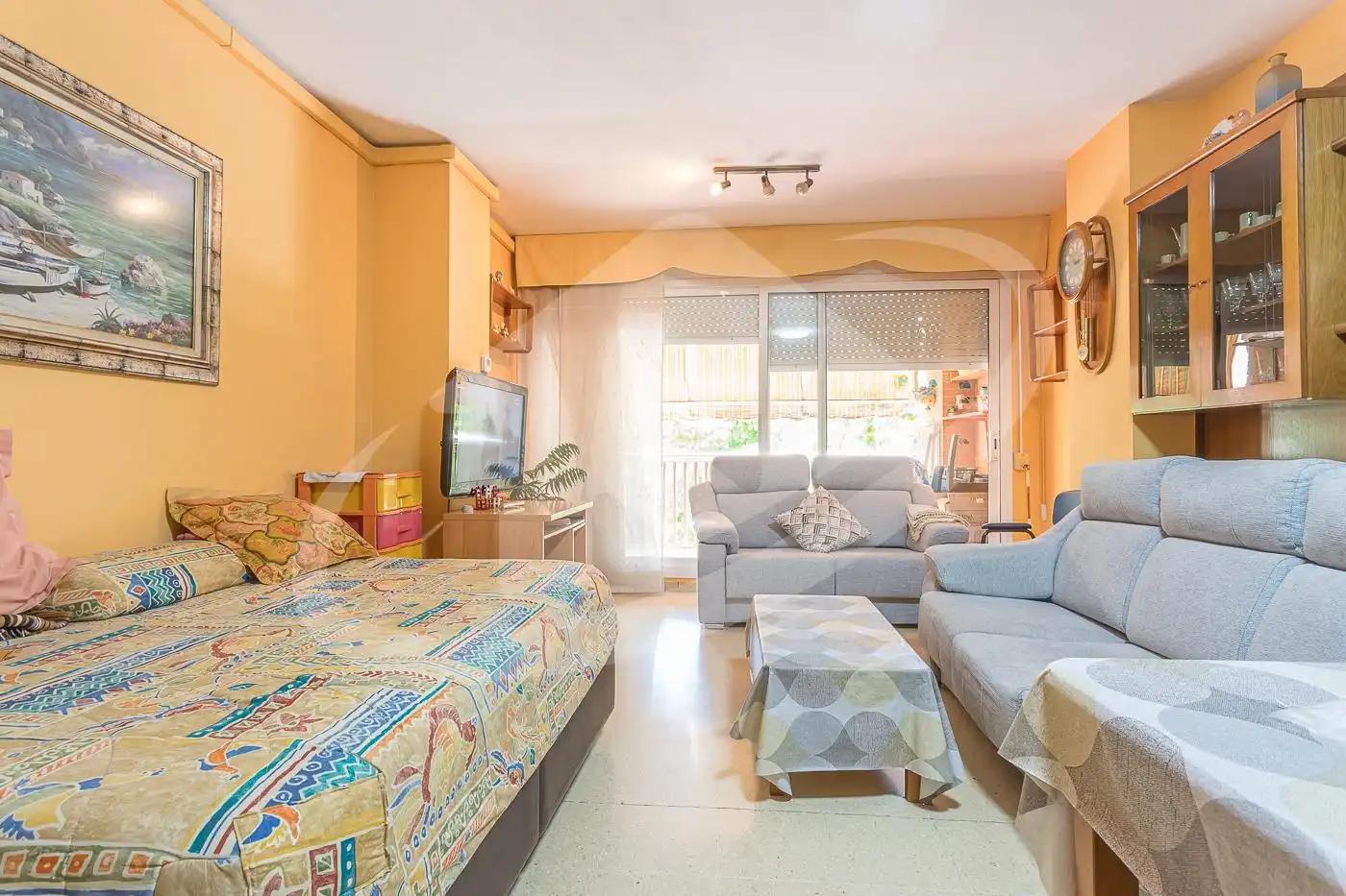 Living room of Flat for sale in Sabadell  with Balcony