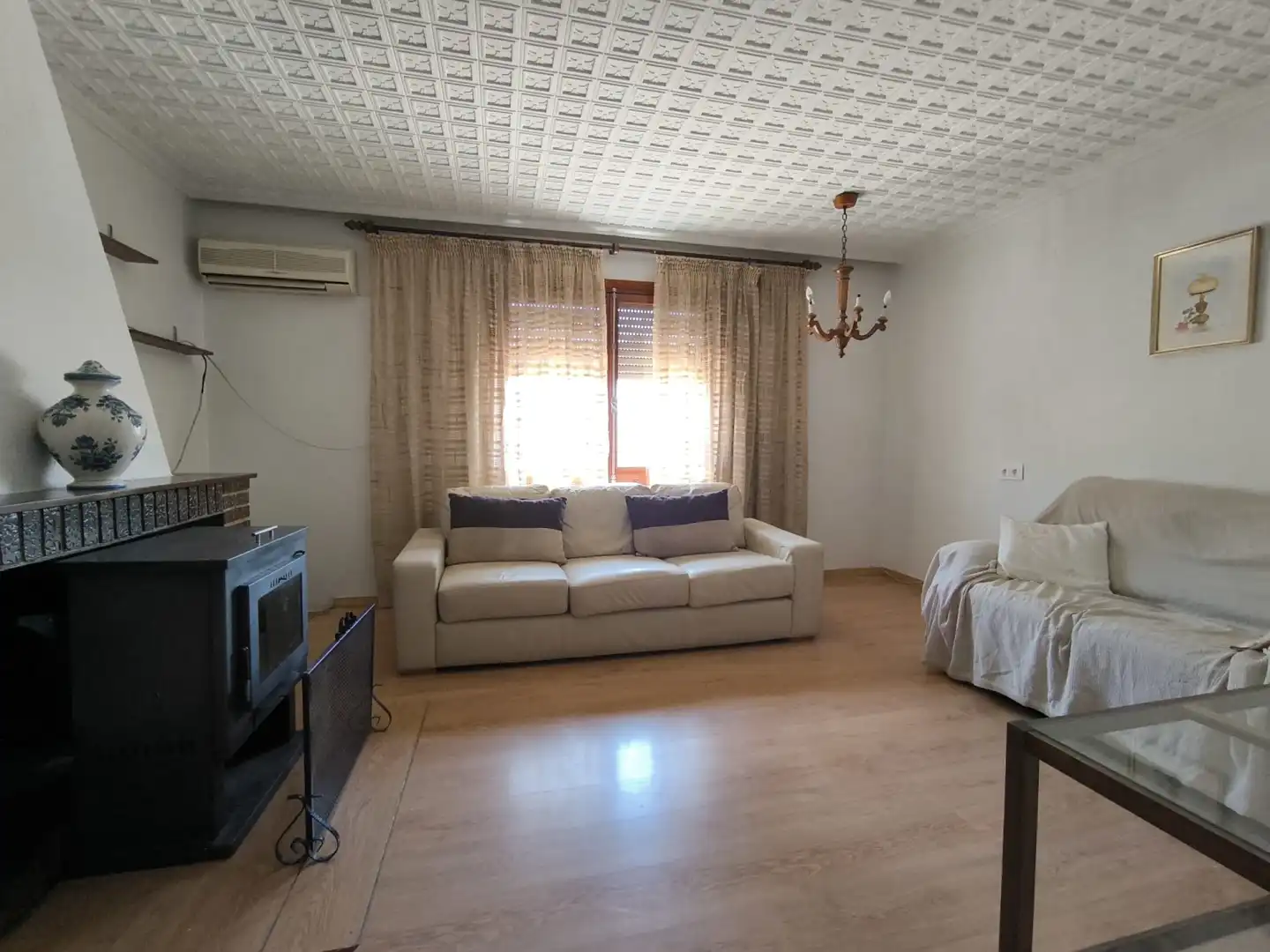 Sala d'estar de Casa o xalet en venda en Murcia amb Aire condicionat, Calefacció i Terrassa