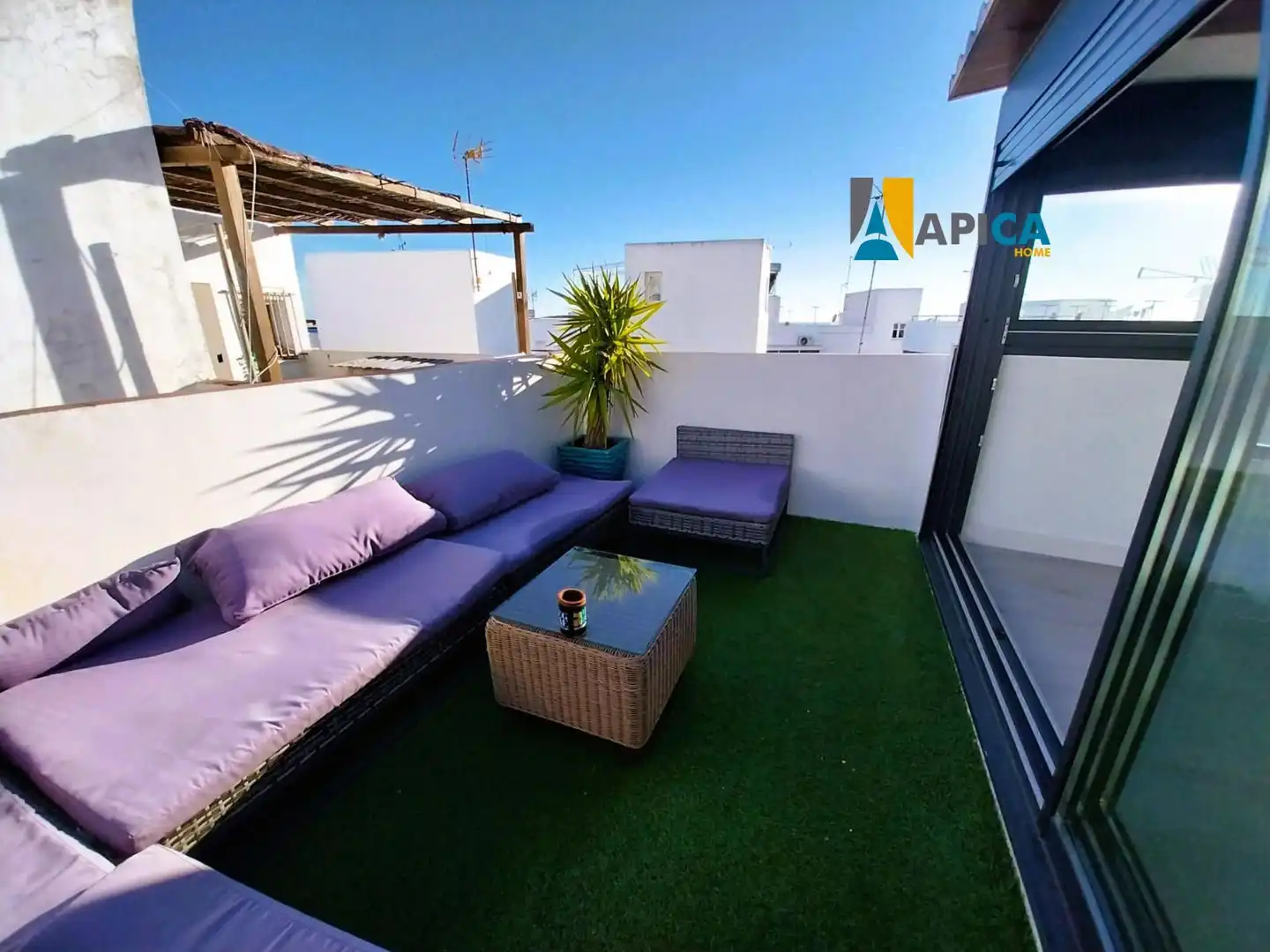 Terrace of Houses for sale in Conil de la Frontera  with Air Conditioner, Terrace and Furnished