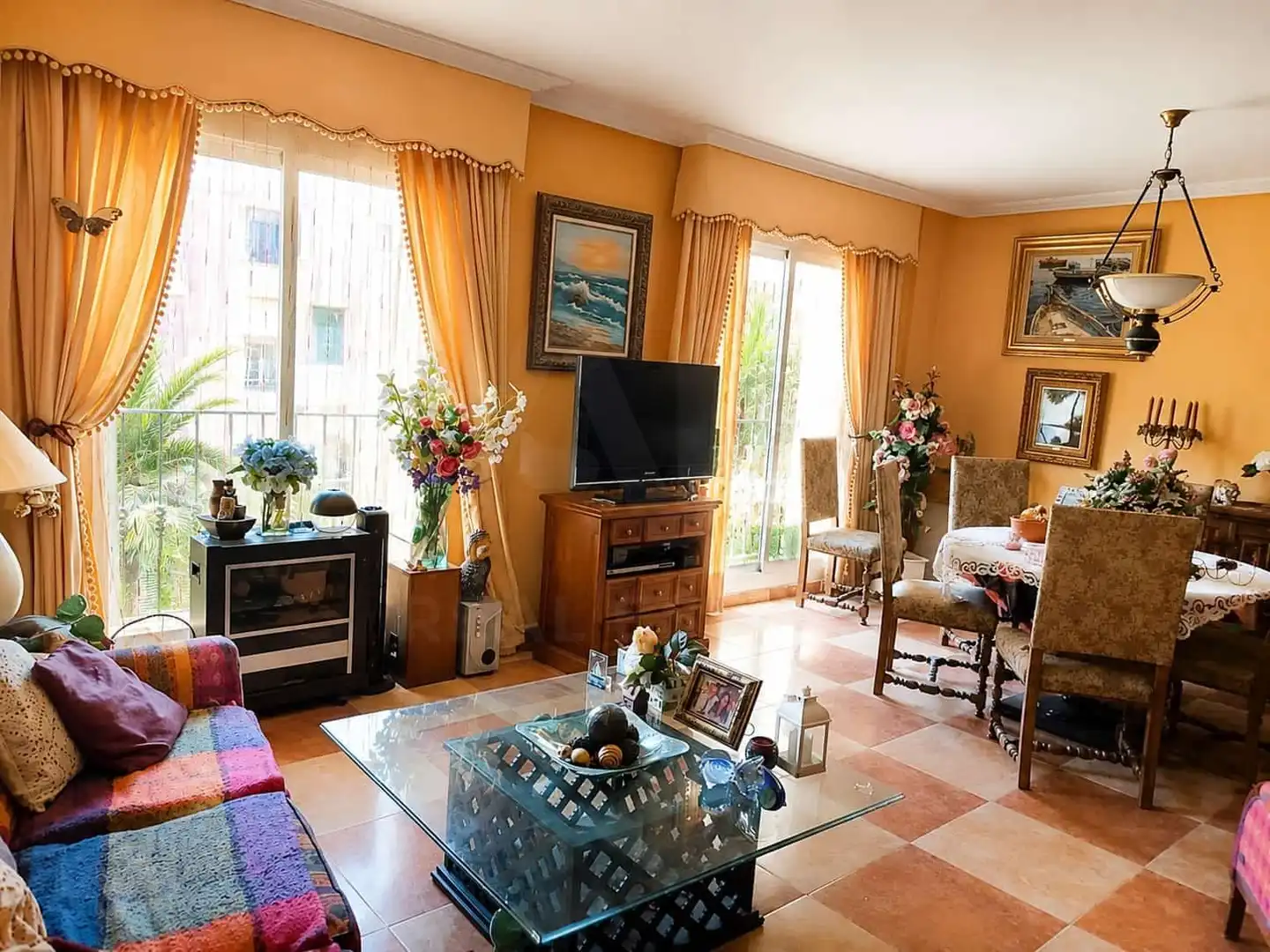Sala d'estar de Àtic en venda en Caravaca de la Cruz amb Aire condicionat, Calefacció i Terrassa
