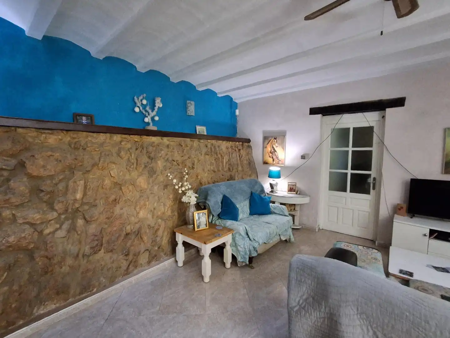 Sala d'estar de Finca rústica en venda en Móra d'Ebre