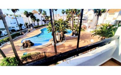 Swimming pool of Attic for sale in Roquetas de Mar  with Air Conditioner, Terrace and Swimming Pool