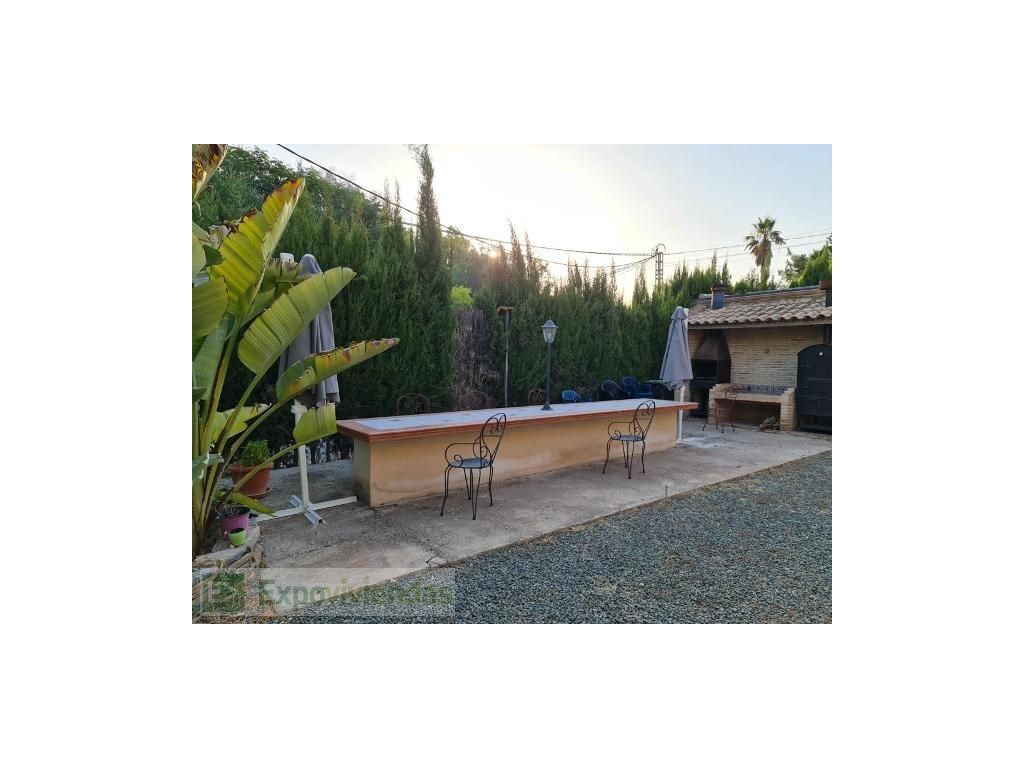Vista exterior de Casa o xalet en venda en Molina de Segura amb Aire condicionat, Jardí privat i Terrassa