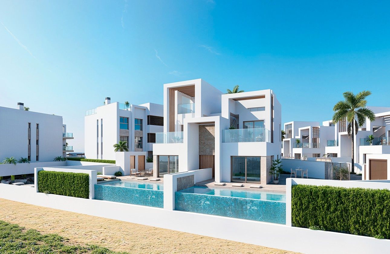 Vista exterior de Apartamento en venta en Los Alcázares con Aire acondicionado, Calefacción y Terraza
