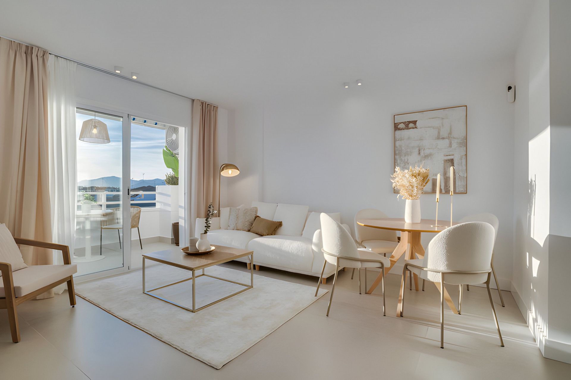 Living room of Apartment for sale in Marbella  with Heating and Furnished