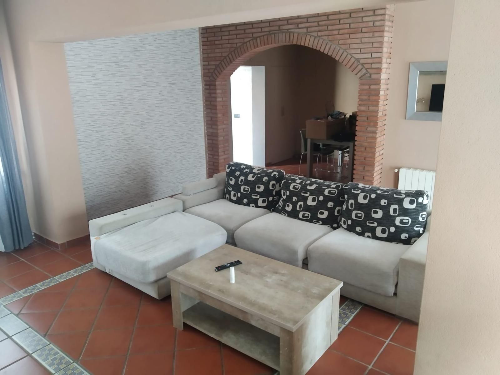 Living room of Single-family semi-detached for sale in Esparreguera  with Heating, Private garden and Terrace
