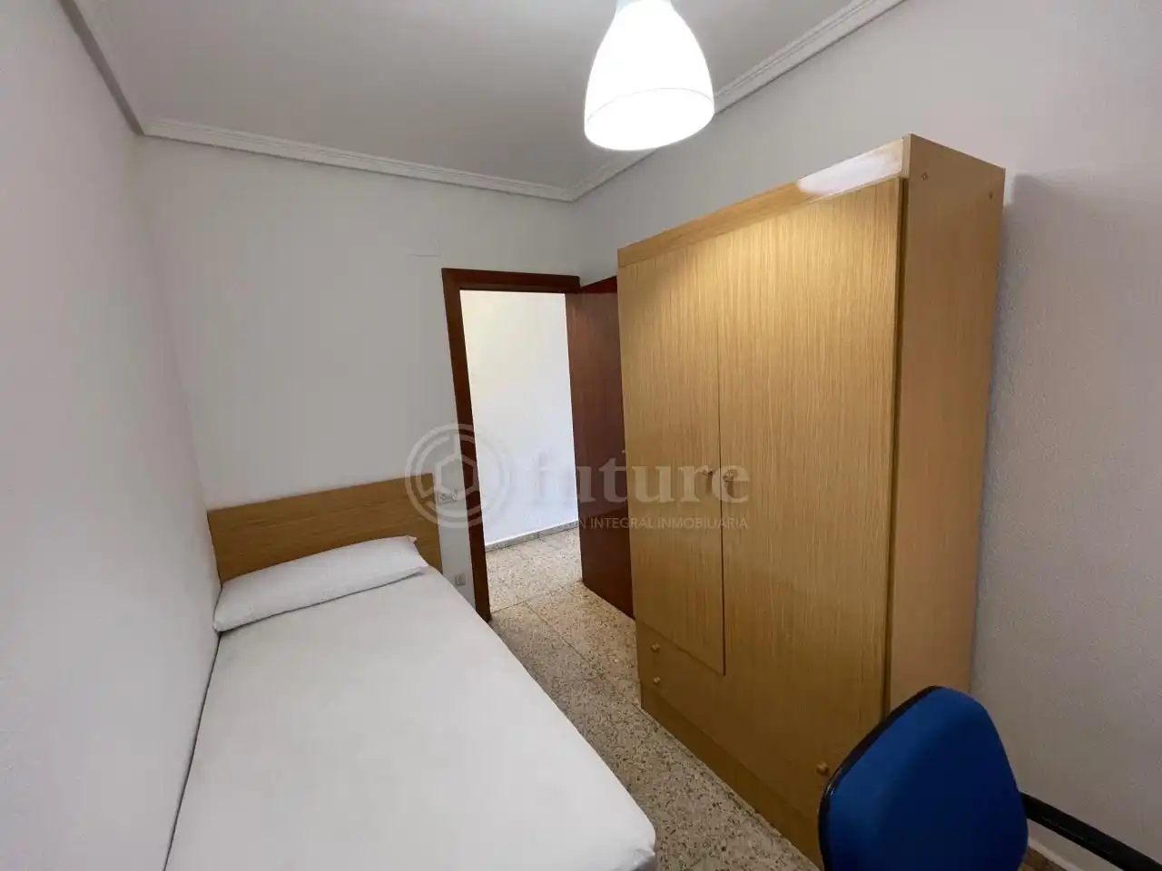 Bedroom of Flat for rent in Salamanca  with Heating, Furnished and Balcony