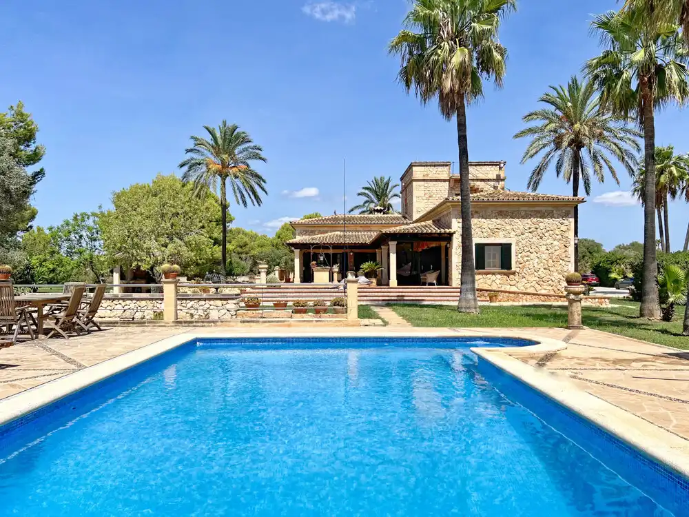 Jardí de Casa o xalet en venda en Ses Salines amb Aire condicionat, Calefacció i Terrassa