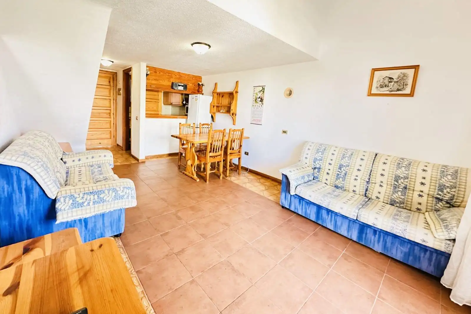 Sala d'estar de Àtic en venda en Arona amb Aire condicionat, Jardí privat i Terrassa