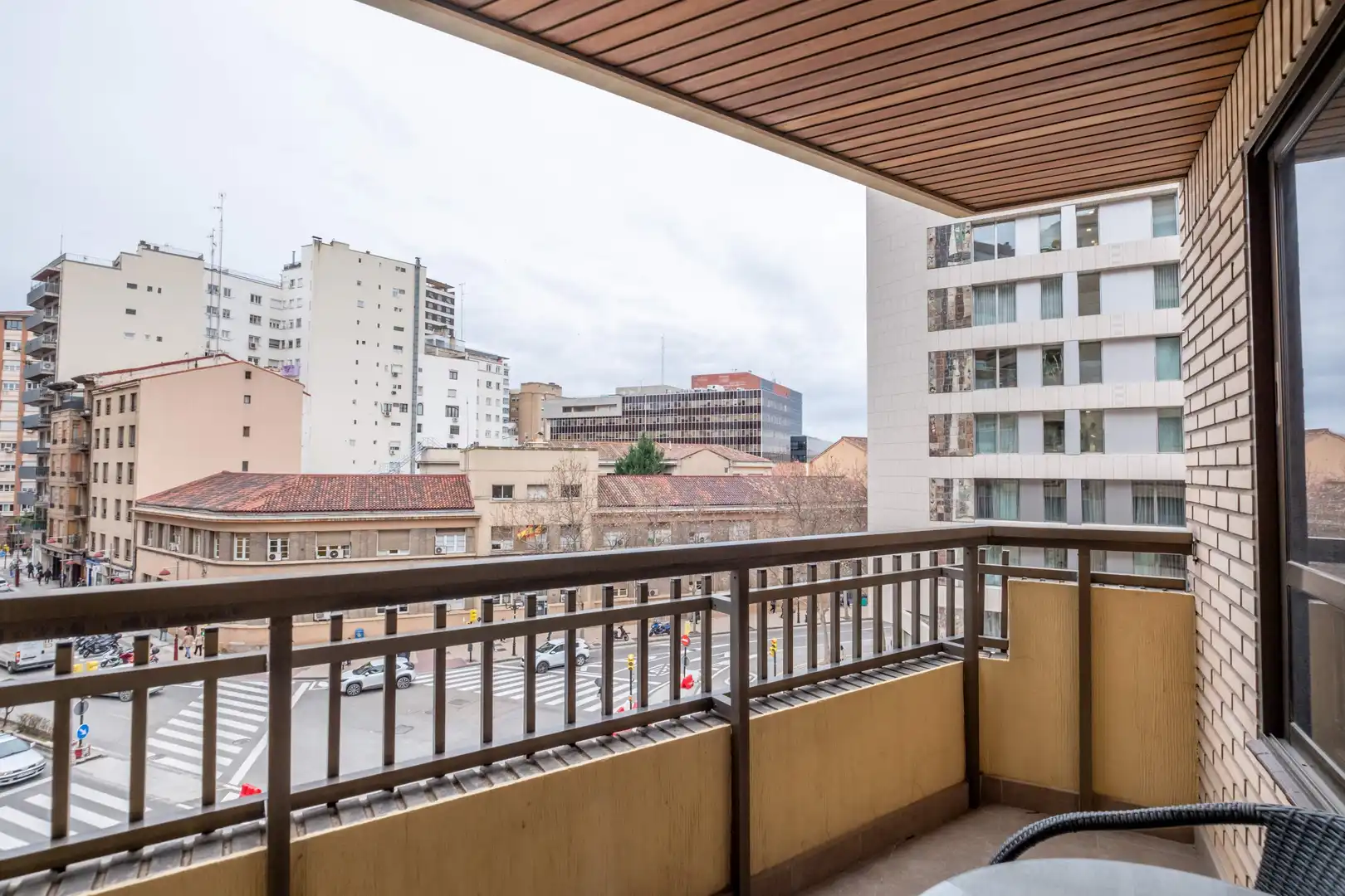 Terraza de Piso de alquiler en Zaragoza con Aire acondicionado, Calefacción y Parquet