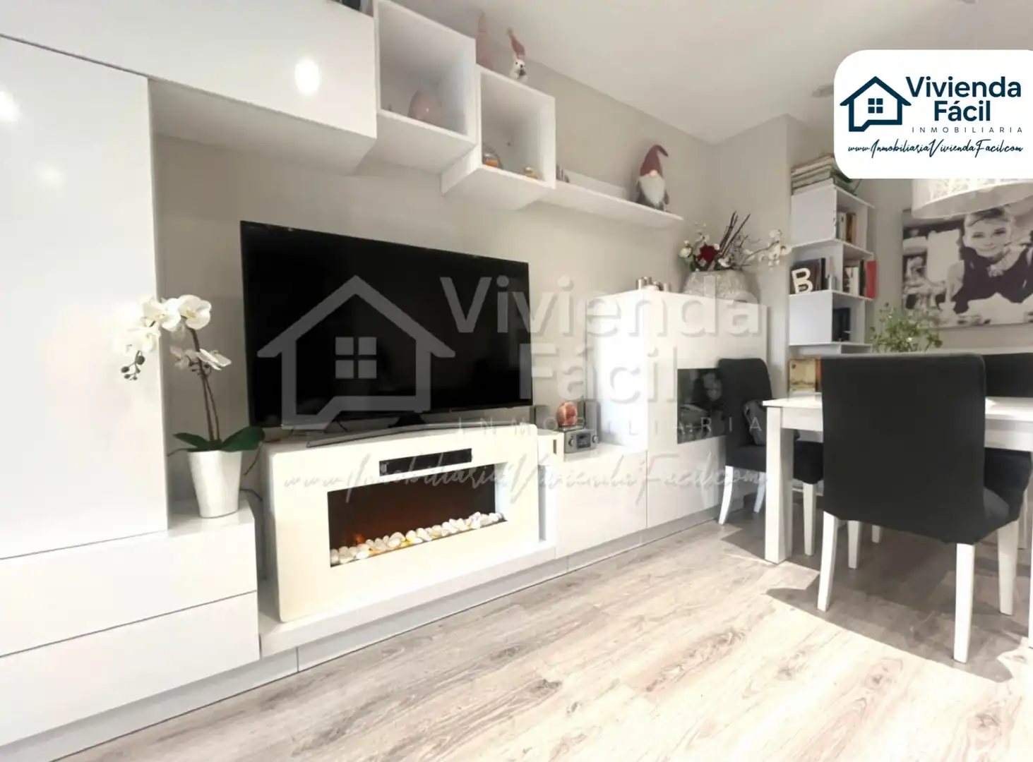 Sala de estar de Piso en venta en Rivas-Vaciamadrid con Aire acondicionado, Calefacción y Jardín privado