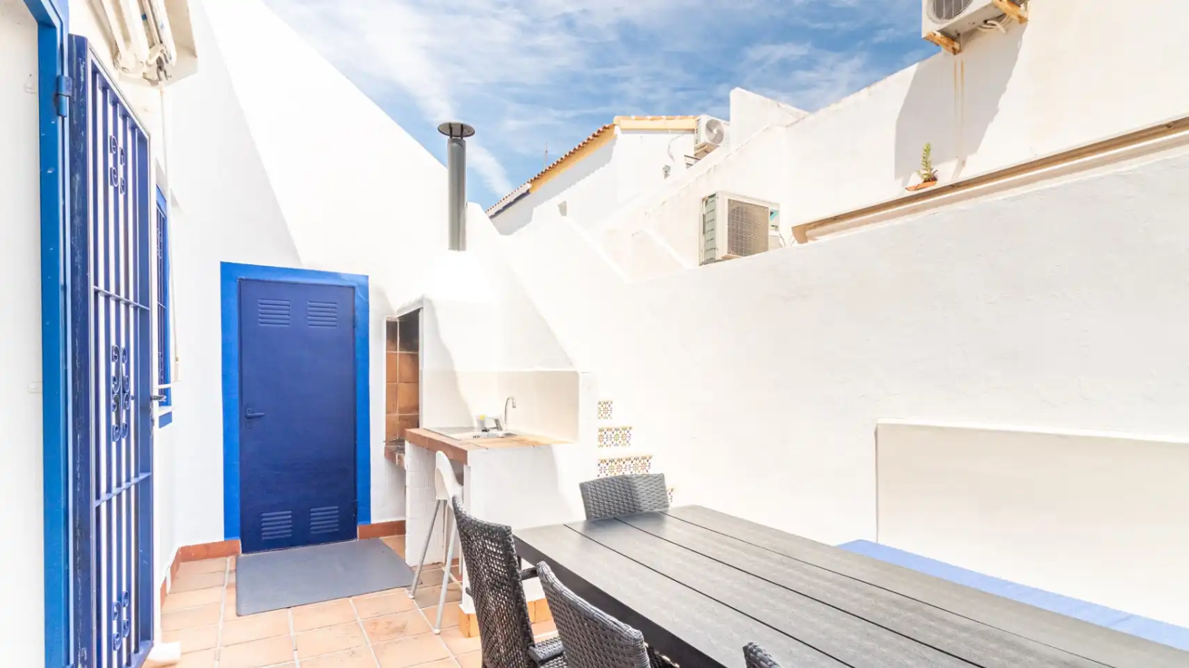 Terrassa de Casa o xalet en venda en El Verger amb Aire condicionat, Calefacció i Jardí privat