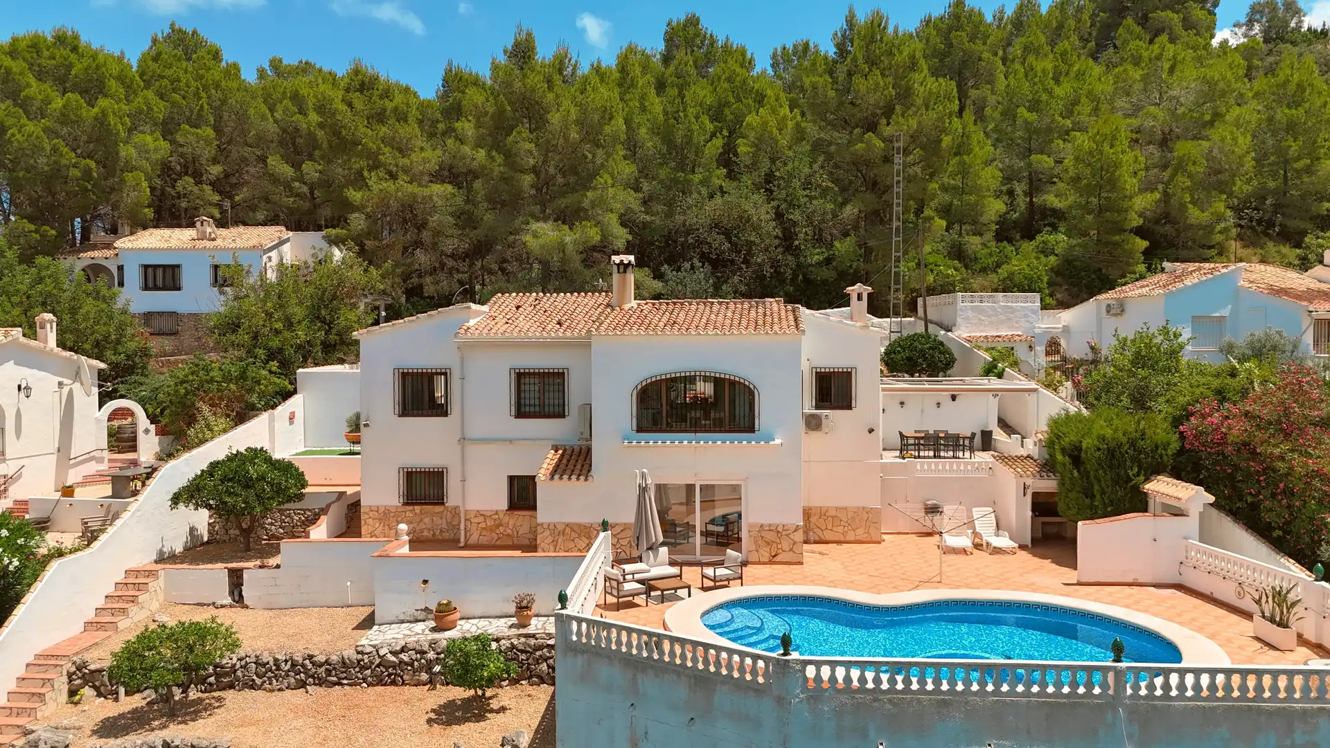 Exterior view of Country homes for sale in Benidoleig, Alicante