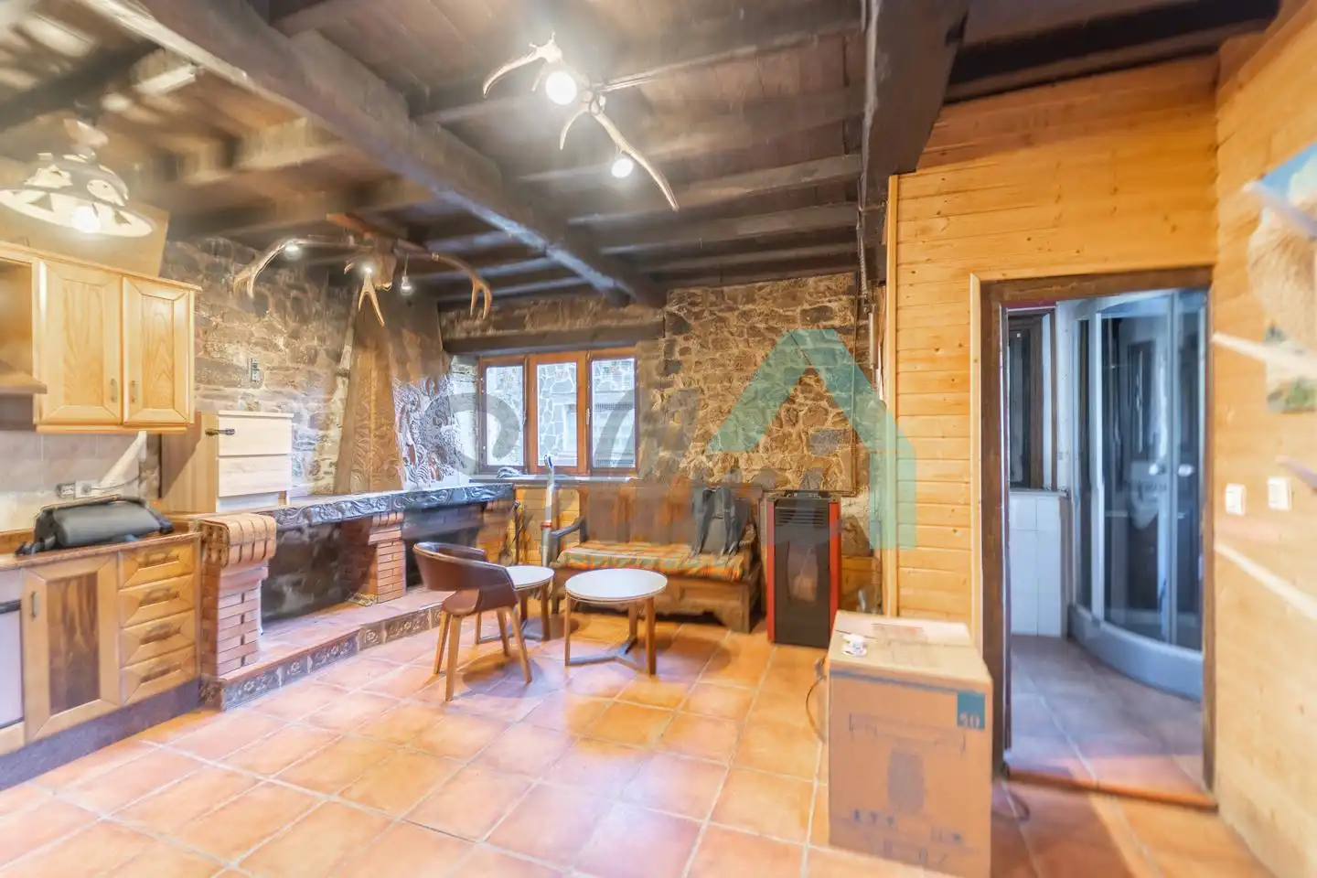 Casa adosada en venda en Aller amb Jardí privat, Terrassa i Traster