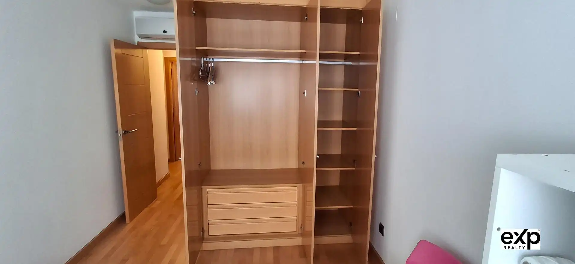 Bedroom of Apartments for rent in Madrid  with Air Conditioner, Heating and Private garden