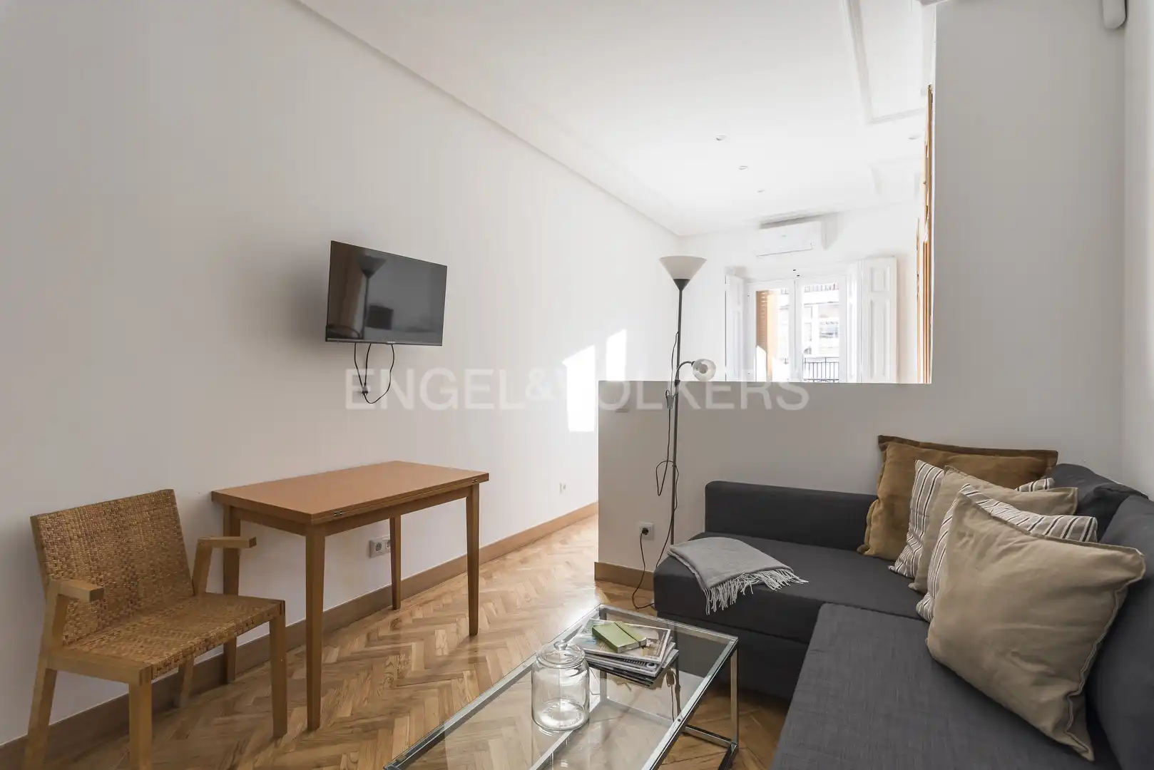 Exterior view of Flat for rent in Madrid  with Air Conditioner, Heating and Parquet flooring
