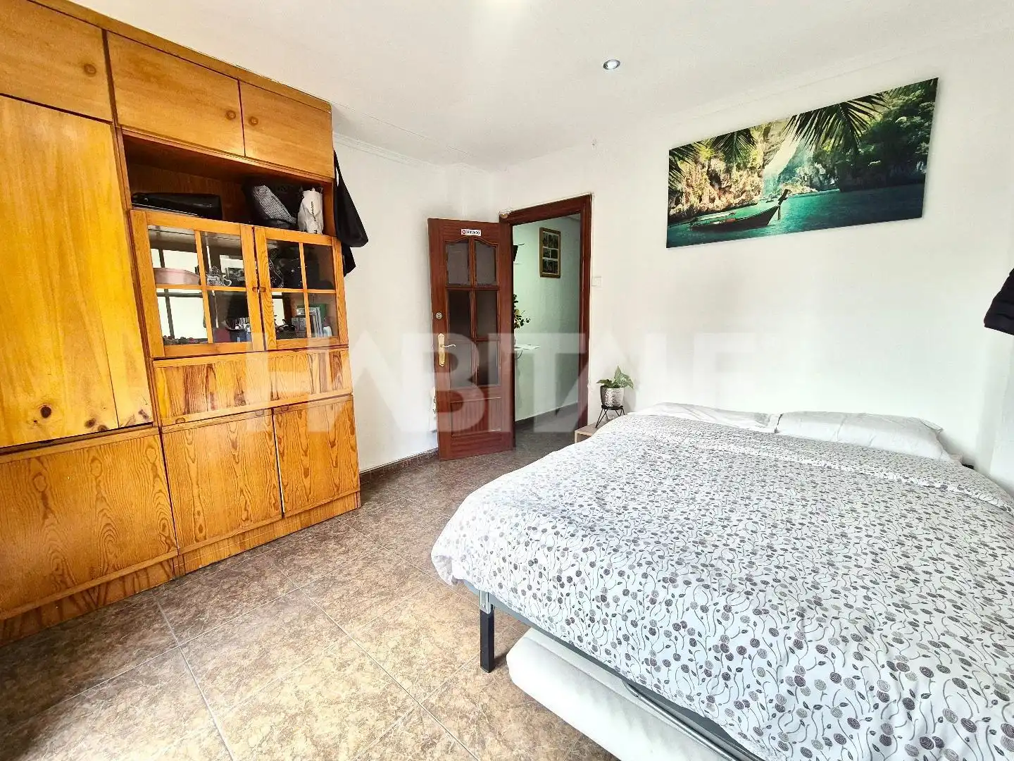 Schlafzimmer von Wohnung zum Verkauf in Valencia mit Möbliert