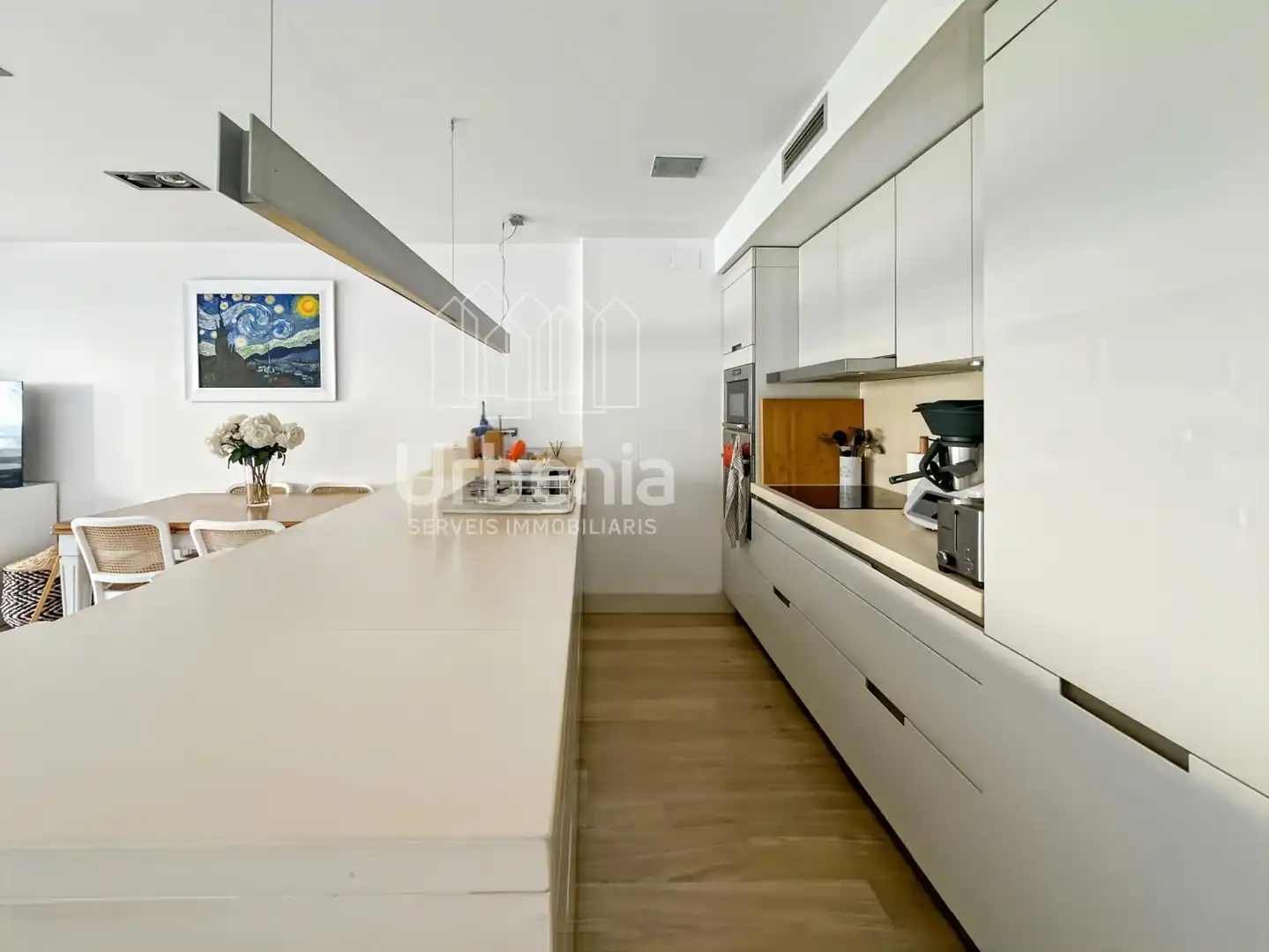 Kitchen of Flat for sale in Arenys de Mar  with Air Conditioner, Heating and Terrace