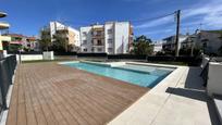 Swimming pool of Flat for sale in Cubelles  with Air Conditioner, Heating and Parquet flooring