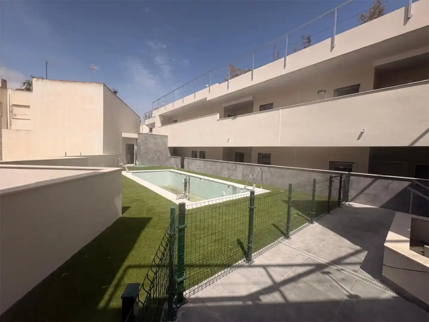 Schwimmbecken von Wohnung zum Verkauf in Níjar mit Klimaanlage, Schwimmbad und Balkon