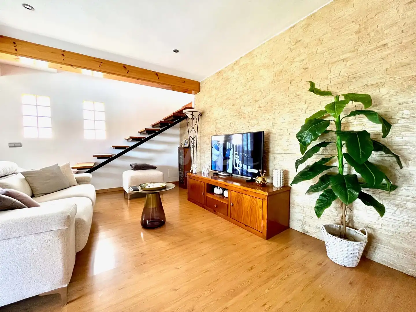Sala d'estar de Casa o xalet en venda en Peñíscola / Peníscola amb Aire condicionat, Calefacció i Terrassa